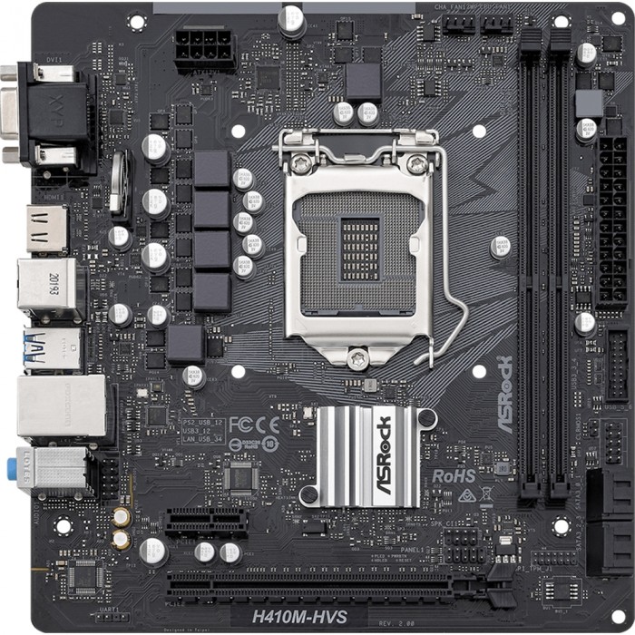 Материнская плата ASRock H410M-HVS R2.0