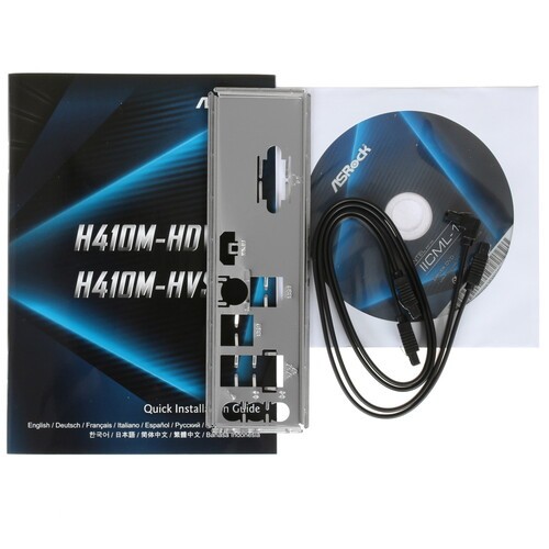 Материнская плата ASRock H410M-HVS R2.0