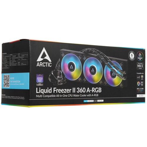 Система жидкостного охлаждения для процессора Arctic Liquid Freezer II-360 A-RGB (ACFRE00101A)