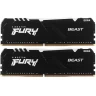 Оперативная память 32 Gb 3733 MHz Kingston FURY BEAST RGB Black (KF437C19BB1AK2/32)