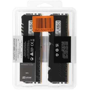 Оперативная память 32 Gb 3733 MHz Kingston FURY BEAST RGB Black (KF437C19BB1AK2/32)