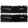 Оперативная память 16 Gb 3200 MHz Kingston HYPERX FURY Black RGB (HX432C16FB3AK2/16)