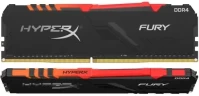 Оперативная память 16 Gb 3200 MHz Kingston HYPERX FURY Black RGB (HX432C16FB3AK2/16)
