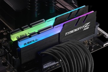 Оперативная память 16 Gb 4600 MHz G.Skill TRIDENT Z RGB (F4-4600C18D-16GTZR)