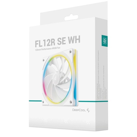 Вентилятор для корпуса Deepcool (FL12R SE WH) Reverse ARGB White