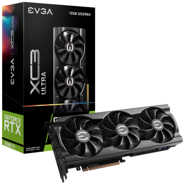 Видеокарта EVGA (12G-P5-3955-KR) GeForce RTX 3080 Ti 12Gb XC3 Ultra
