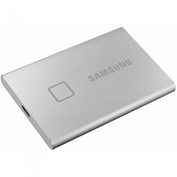 Внешний SSD Samsung 1000 Gb T7 TOUCH Silver MU-PC1T0S/WW