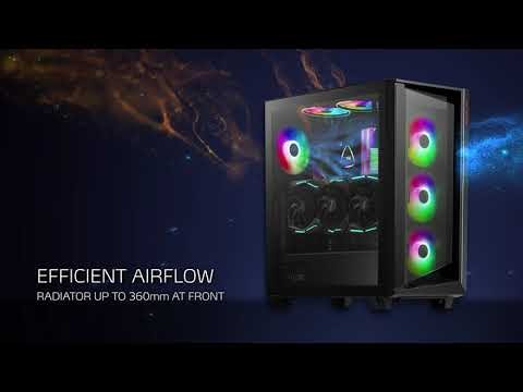 Компьютерный корпус ADATA XPG CRUISER TG ARGB White (CRUISERST-WHCWW)-video