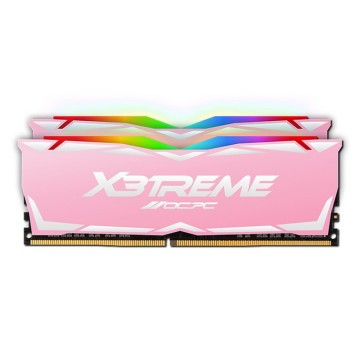 Оперативная память 16 Gb 3200 MHz OCPC X3TREME RGB Pink (MMX3A2K16GD432C22PK)