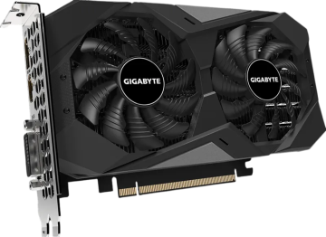 Видеокарта Gigabyte (GV-N1656WF2OC-4GD) GeForce GTX 1650 D6 4GB WINDFORCE OC (rev. 1.0)