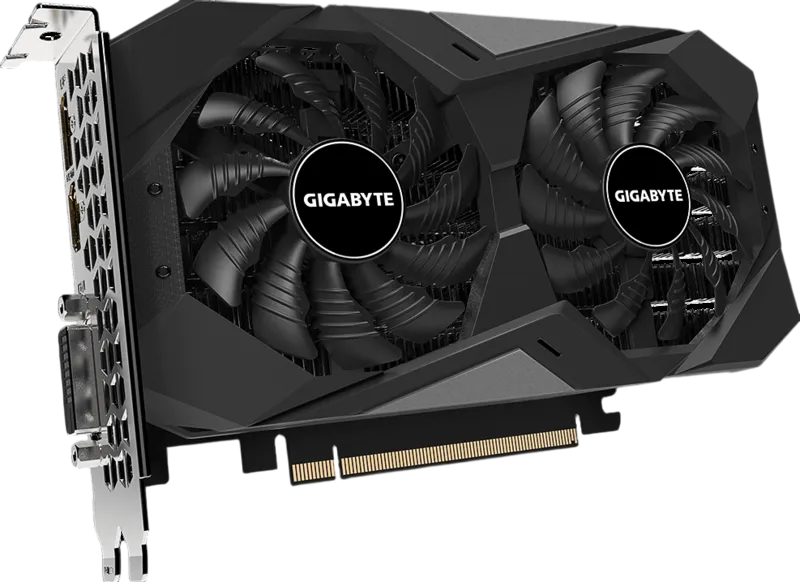 Видеокарта Gigabyte (GV-N1656WF2OC-4GD) GeForce GTX 1650 D6 4GB WINDFORCE OC (rev. 1.0)