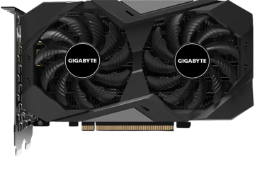 Видеокарта Gigabyte (GV-N1656WF2OC-4GD) GeForce GTX 1650 D6 4GB WINDFORCE OC (rev. 1.0)