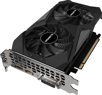 Видеокарта Gigabyte (GV-N1656WF2OC-4GD) GeForce GTX 1650 D6 4GB WINDFORCE OC (rev. 1.0)