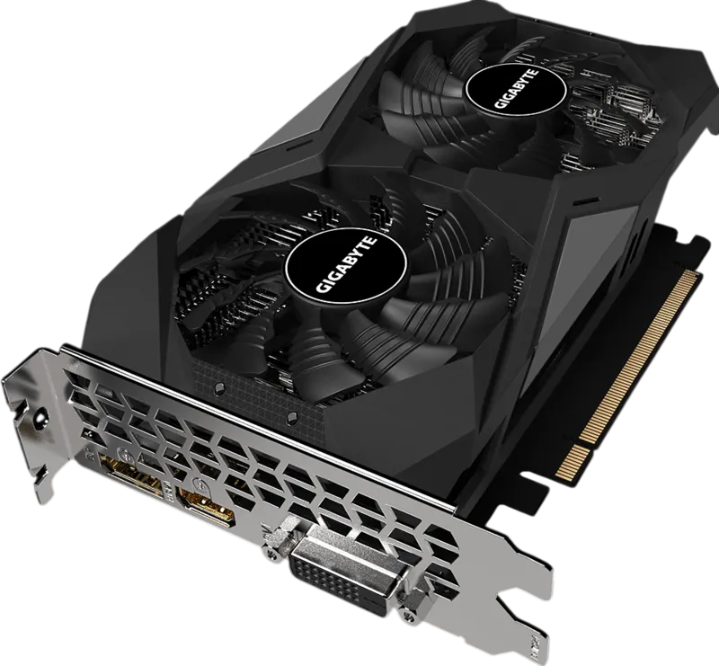 Видеокарта Gigabyte (GV-N1656WF2OC-4GD) GeForce GTX 1650 D6 4GB WINDFORCE OC (rev. 1.0)