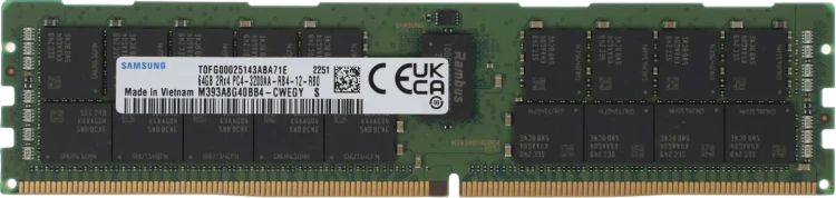 Оперативная память 64 Gb 3200 MHz Samsung (M393A8G40BB4-CWE)