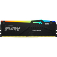 Оперативная память 32 Gb 5200 MHz Kingston FURY Beast RGB Black (KF552C40BB2A-32)
