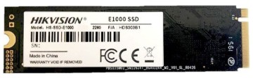 Твердотельный накопитель HIKVISION 256 Gb HS-SSD-E1000/256G