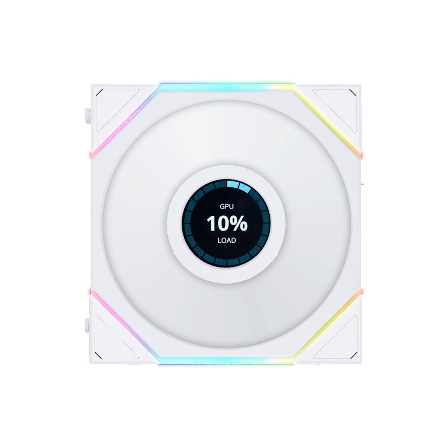 Вентилятор для корпуса Lian Li UNI FAN TL LCD 120 ARGB White (G99.12TLLCD1W.R0)