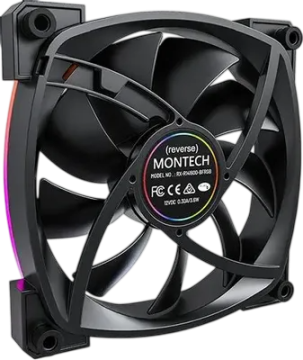 Вентилятор для корпуса Montech RX140 Reverse ARGB Black (RX140B) PWM