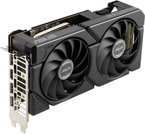 Видеокарта ASUS (DUAL-RX7600-O8G-EVO) Radeon RX 7600 8GB DUAL EVO OC (90YV0LD0-M0NA00)