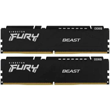 Оперативная память 16 Gb 5200 MHz Kingston FURY Beast Black (KF552C40BBK2-16)