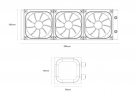 Система жидкостного охлаждения для процессора XASTRA LZ360 ARGB WH White (LZ360-WHAFAX-GL)