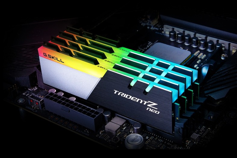 Оперативная память 16 Gb 3600 MHz G.Skill TRIDENT Z NEO (F4-3600C14D-16GTZNB)
