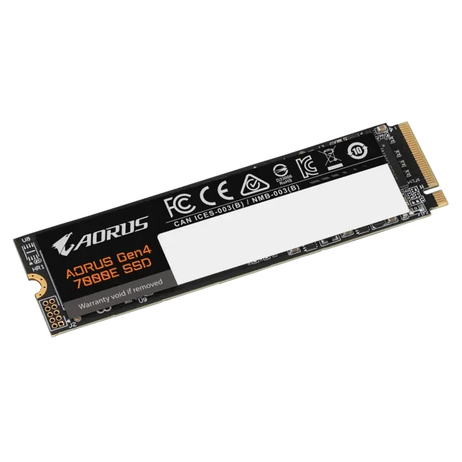 Твердотельный накопитель Gigabyte 1000 Gb AORUS Gen4 7000E (AG470E1TB)
