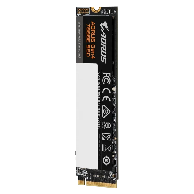 Твердотельный накопитель Gigabyte 1000 Gb AORUS Gen4 7000E (AG470E1TB)