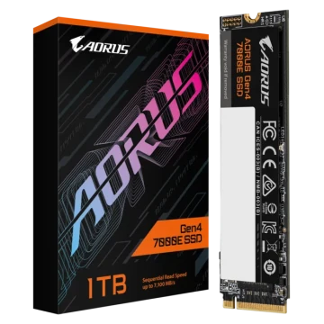 Твердотельный накопитель Gigabyte 1000 Gb AORUS Gen4 7000E (AG470E1TB)