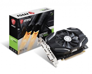 Видеокарта MSI (GTX 1050 TI 4G OCV1) GeForce GTX 1050 Ti 4GB 4GT OCV1