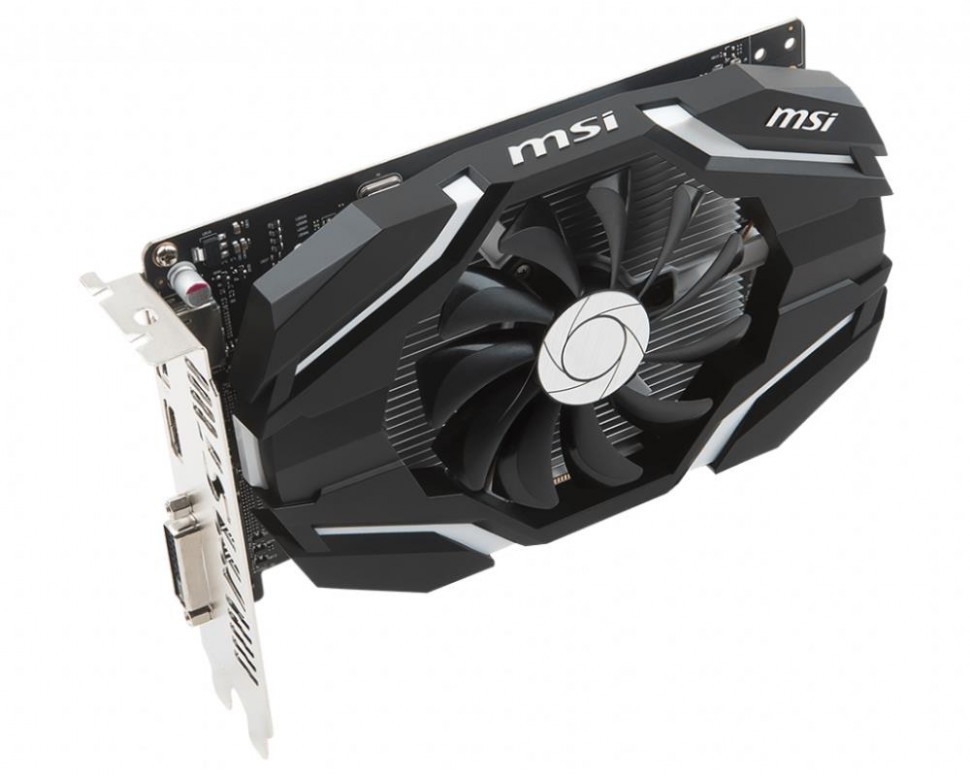 Видеокарта MSI (GTX 1050 TI 4G OCV1) GeForce GTX 1050 Ti 4GB 4GT OCV1