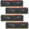 Оперативная память 32 Gb 2400 MHz Kingston HYPERX FURY Black (HX424C15FB3K4/32)