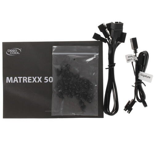 Компьютерный корпус Deepcool MATREXX 50 3F ADD-RGB DP-ATX-MATREXX50-AR-3F-US