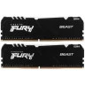 Оперативная память 16 Gb 2666 MHz Kingston FURY Beast RGB Black (KF426C16BBAK2/16)