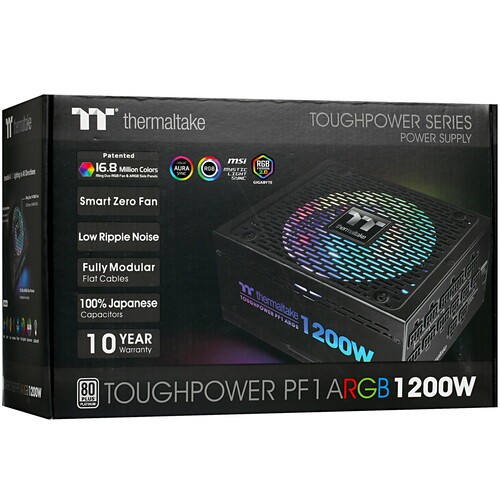 Блок питания ThermalTake 1200W TOUGHPOWER PF1 ARGB 1200 80 Plus Platinum PS-TPD-1200F3FAPE-1