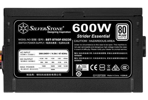 Блок питания SilverStone 600W (SST-ST60F-ES230)