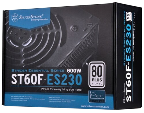 Блок питания SilverStone 600W (SST-ST60F-ES230)