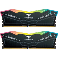 Оперативная память 64 Gb 6000 MHz Team Group T-FORCE DELTA RGB Black (FF3D564G6000HC38ADC01)