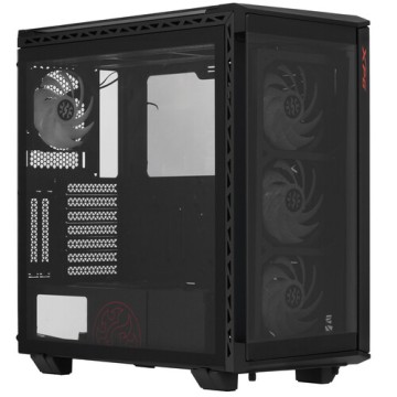 Компьютерный корпус ADATA XPG BATTLECRUISER TG ARGB Black BATTLECRUISER-BKCWW