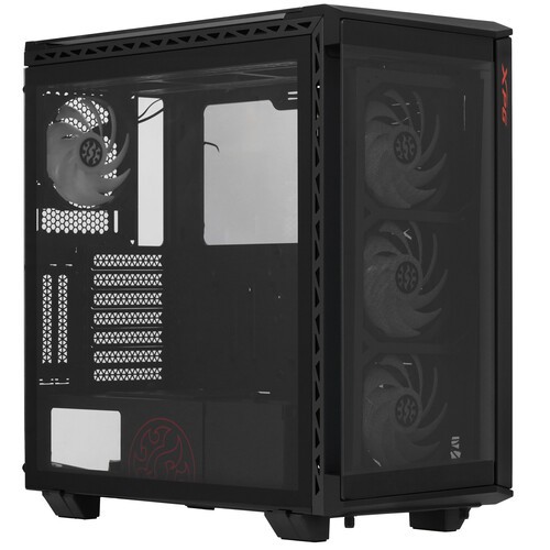 Компьютерный корпус ADATA XPG BATTLECRUISER TG ARGB Black BATTLECRUISER-BKCWW