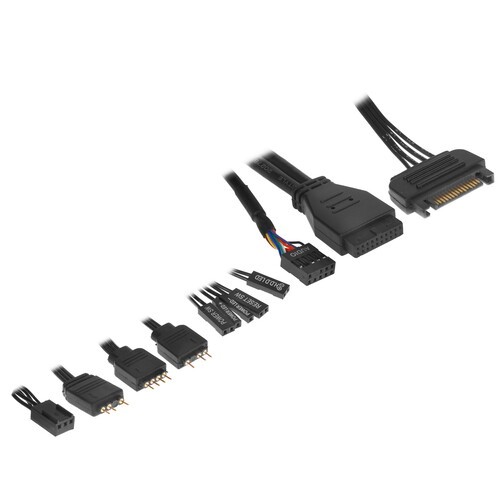 Компьютерный корпус ADATA XPG BATTLECRUISER TG ARGB Black BATTLECRUISER-BKCWW