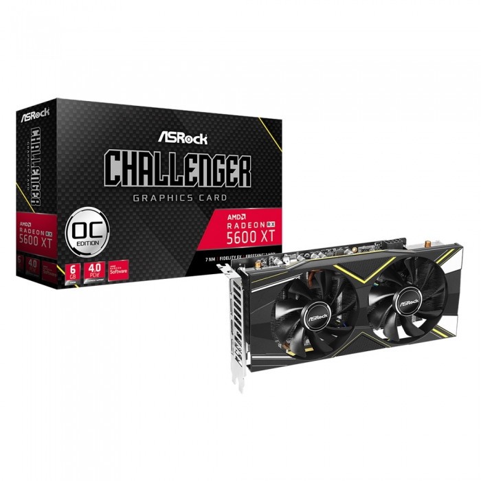 Видеокарта ASRock (RX5600XT CLD 6GO) AMD Radeon RX 5600 XT 6GB Challenger D OC