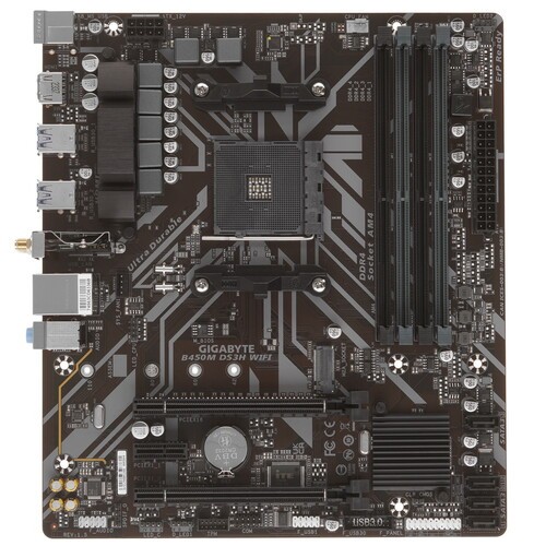 Материнская плата Gigabyte B450M DS3H WIFI