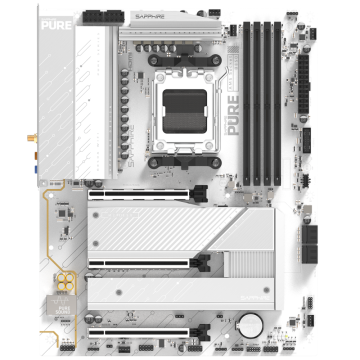 Материнская плата Sapphire B850A PURE WIFI7 White (52123-11-40G)