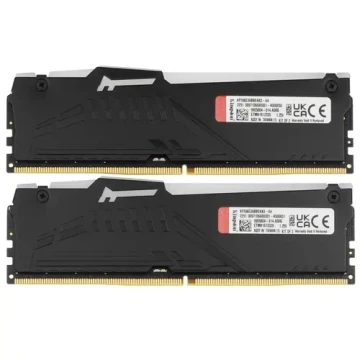 Оперативная память 64 Gb 5600 MHz Kingston FURY Beast RGB EXPO Black (KF556C36BBEAK2-64)