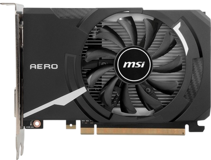 Видеокарта MSI (GT 1030 AERO ITX 2GD4 OC) GeForce GT1030 2GB AERO ITX OC