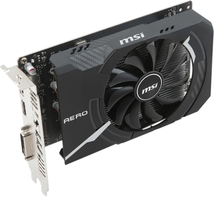 Видеокарта MSI (GT 1030 AERO ITX 2GD4 OC) GeForce GT1030 2GB AERO ITX OC