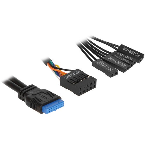 Компьютерный корпус ADATA XPG VALOR MESH TG Black (VALORMESHWOF-BKCWW)