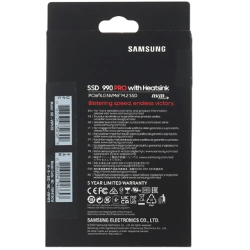 Π’Π²Π΅ΡΠ΄ΠΎΡΠ΅Π»ΡΠ½ΡΠΉ Π½Π°ΠΊΠΎΠΏΠΈΡΠ΅Π»Ρ Samsung 4000 Gb 990 PRO (MZ-V9P4T0CW)